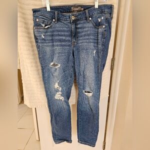 Torrid Skinny Bombshell distressed jeans